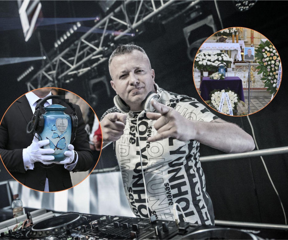 Rodzina i przyjaciele pożegnali DJ'a Hazela. Poruszające zdjęcia z pogrzebu trafiły do sieci