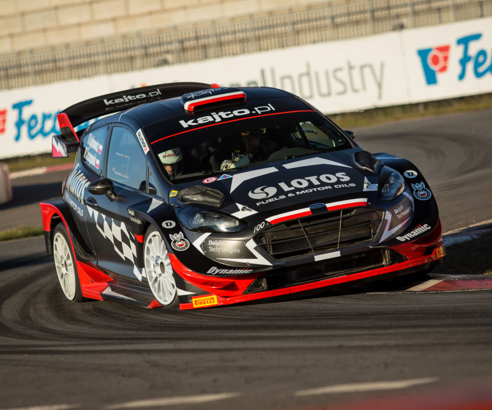 Ford Fiesta WRC Kajetana Kajetanowicza na 56. Rajd Barbórka