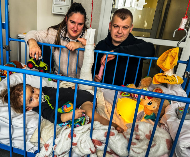 Wypadek w Ostródzie. Malutka Antonina godzinami czekała na pomoc