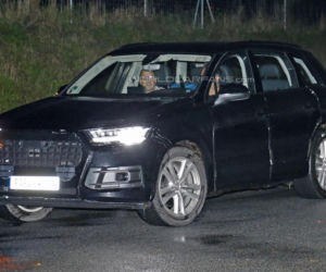 nowe Audi Q7 podczas testów
