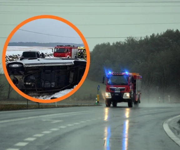 Zderzenie dwóch busów. Dziewięć osób rannych, w tym dzieci