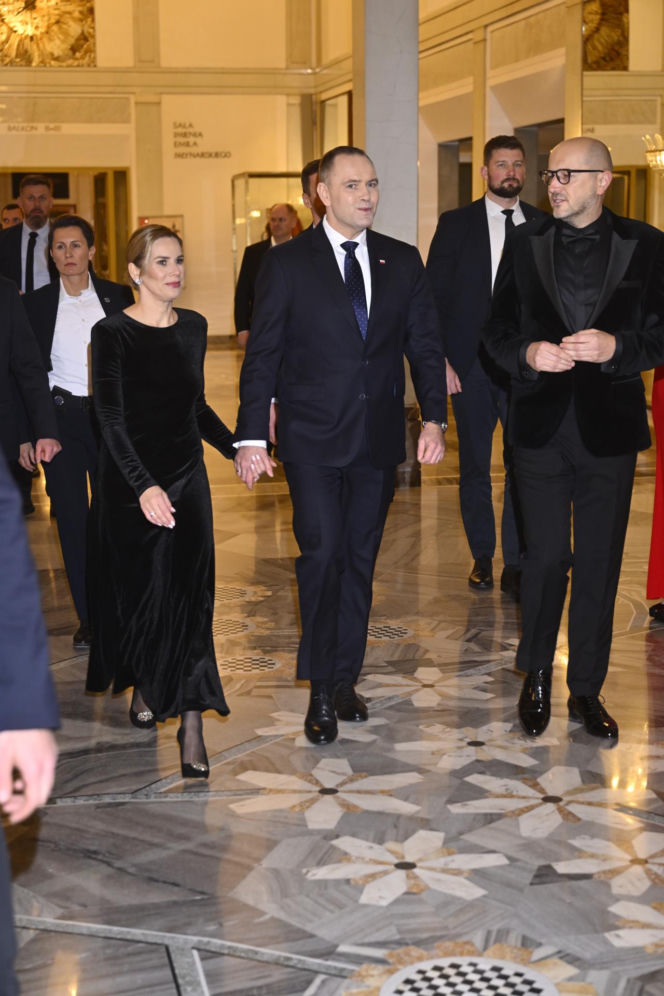 Gwiazdy na gali w Teatrze Wielkim