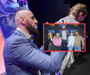 Marcin Gortat bryluje z pięknymi aktorkami na eleganckiej imprezie. Wielkie gwiazdy i kolosalne różnice wzrostu!