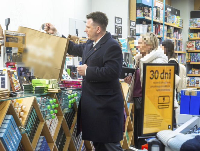 Zakupowy zawrót głowy Sławomira Mentzena