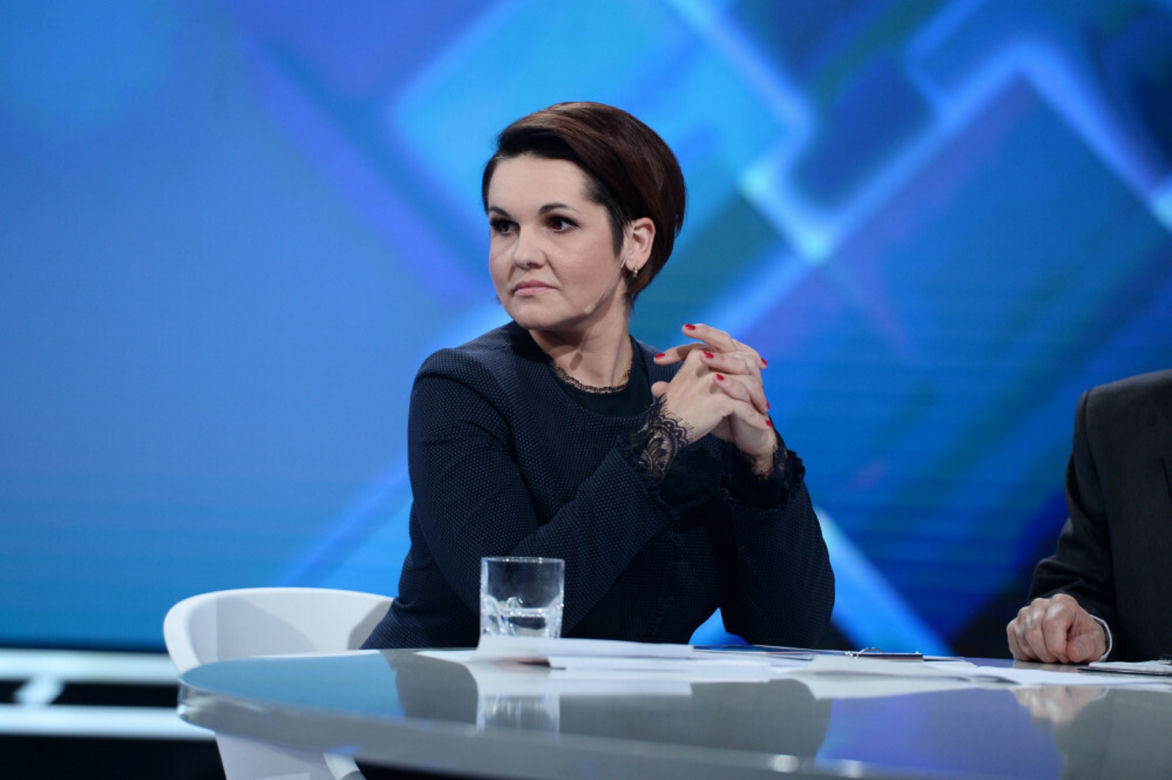 Edyta Lewandowska z Wiadomości TVP