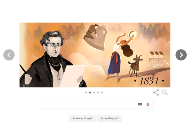 Victor Hugo - kim był? 5 ważnych faktów o bohaterze Google Doodle 30.06.2017