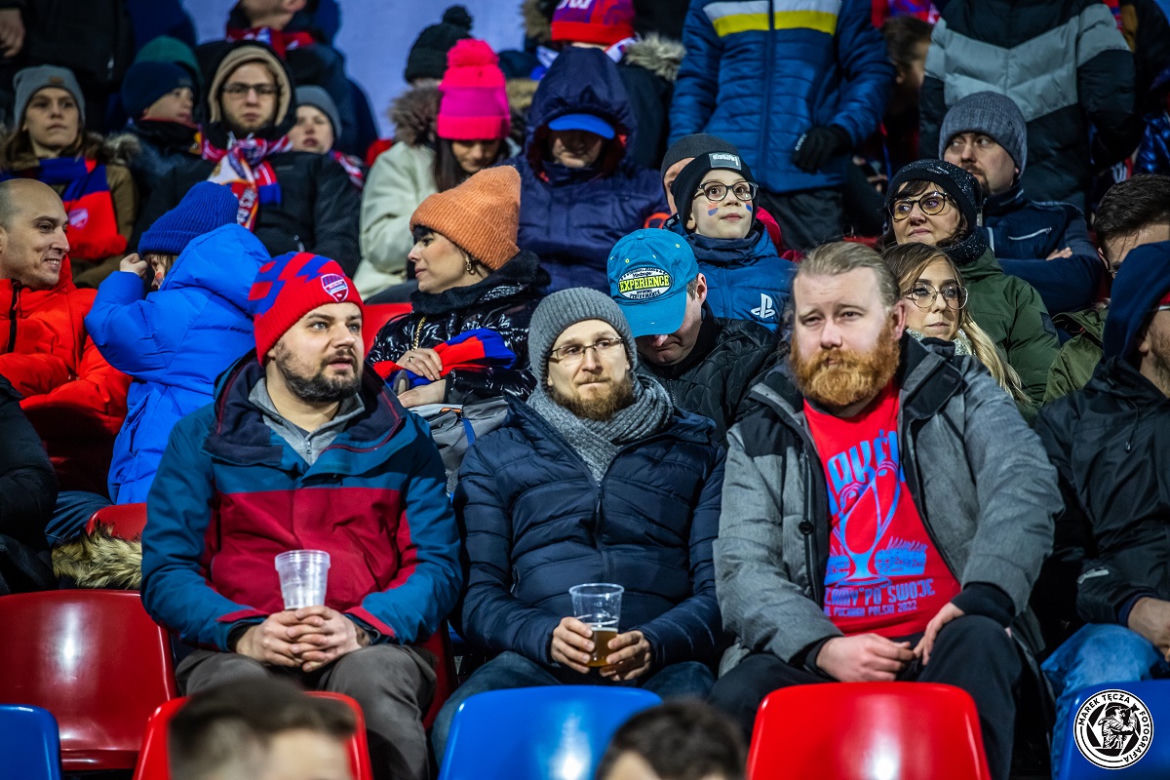 Raków Częstochowa - Śląsk Wrocław: Liderzy nie zawiedli, kibice również ZDJĘCIA