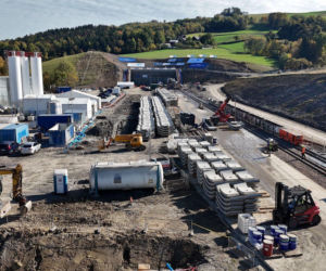 Rozpoczęcie drążenia tunelu ewakuacyjnego Tymbark - Szczyrzyc