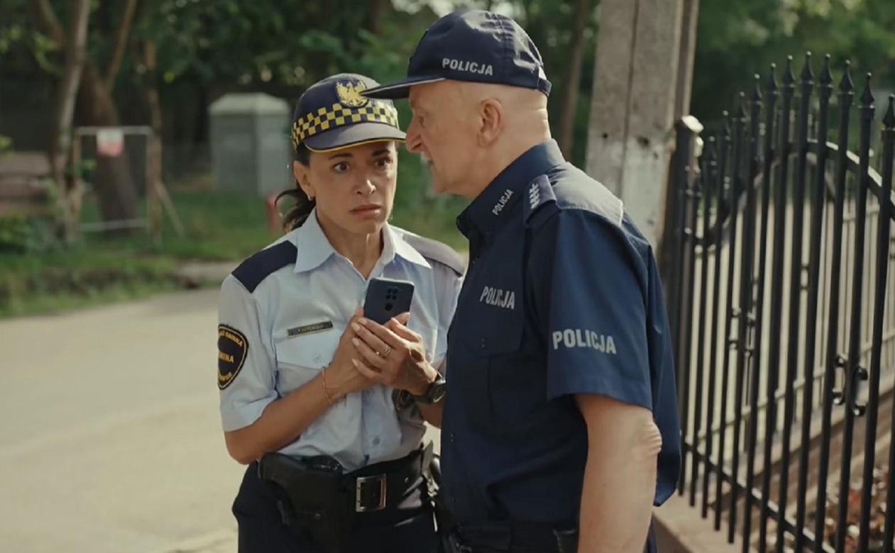 Ranczo nowy 11 sezon. Stasiek (Arkadiusz Nader), Francesca (Anna Iberszer)