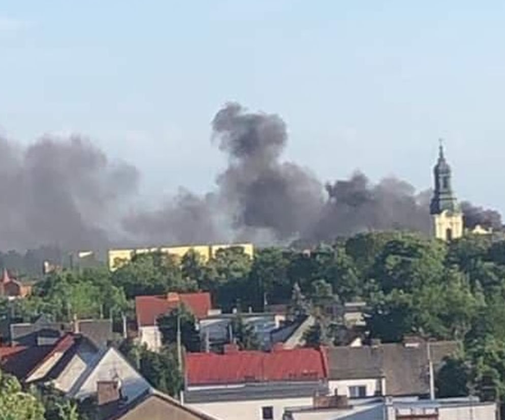 Stary Fordon: Pali się budynek na ulicy Bydgoskiej 