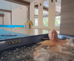 Lech Wałęsa kuruje się w Lądku-Zdroju