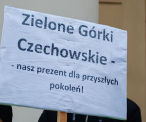 Przeciwko zabudowie Górek Czechowskich. „Strajk dla Ziemi” w centrum Lublina