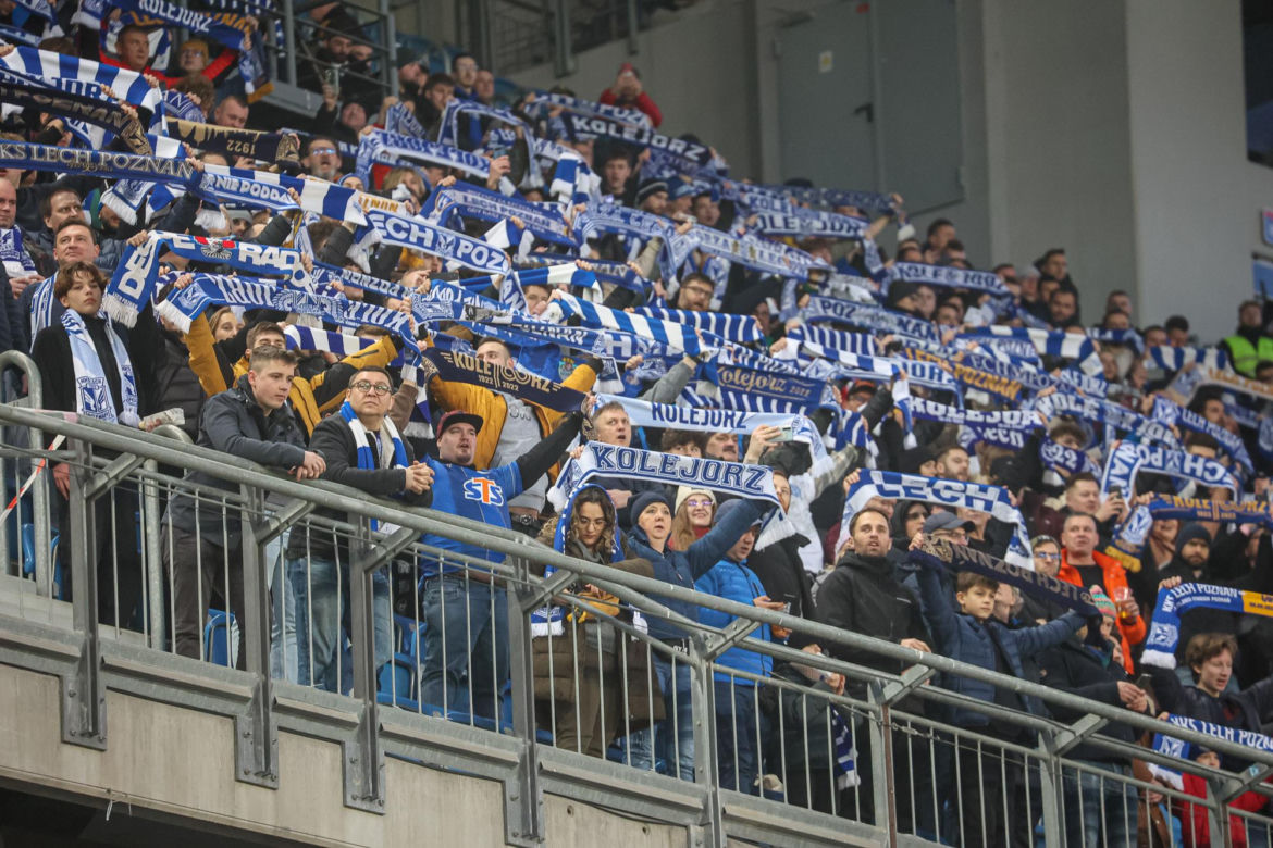 Tak bawili się kibice na meczu Lech Poznań - Śląsk Wrocław