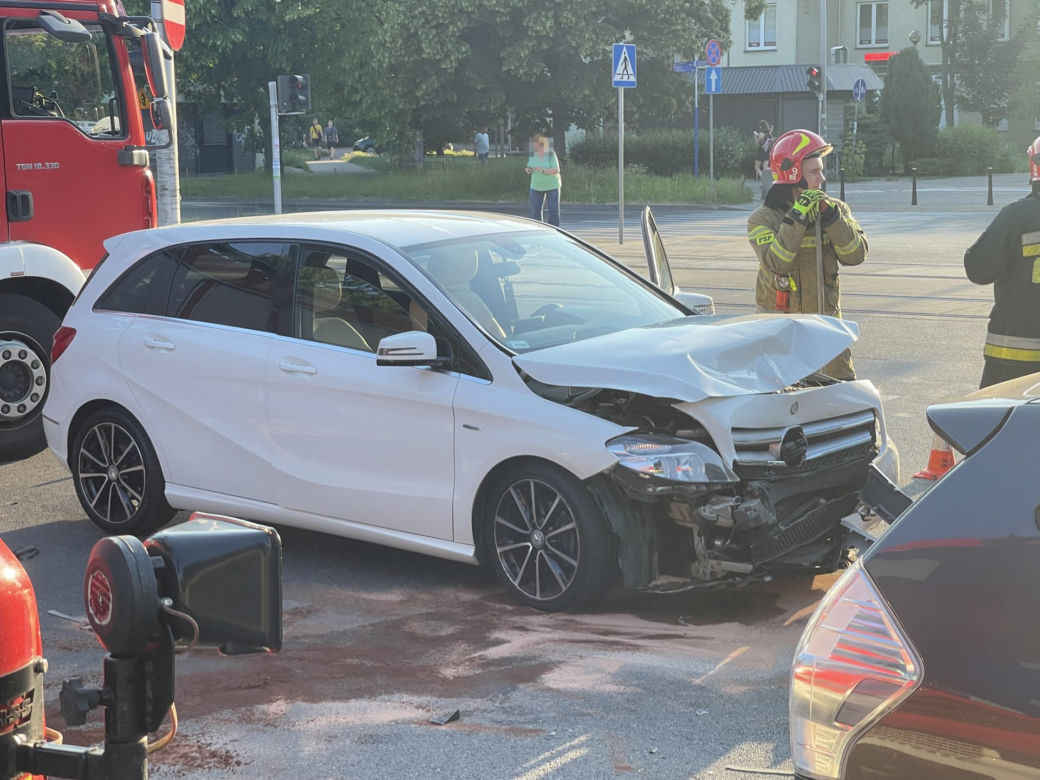 Karambol na Ochocie. Dziecko w szpitalu