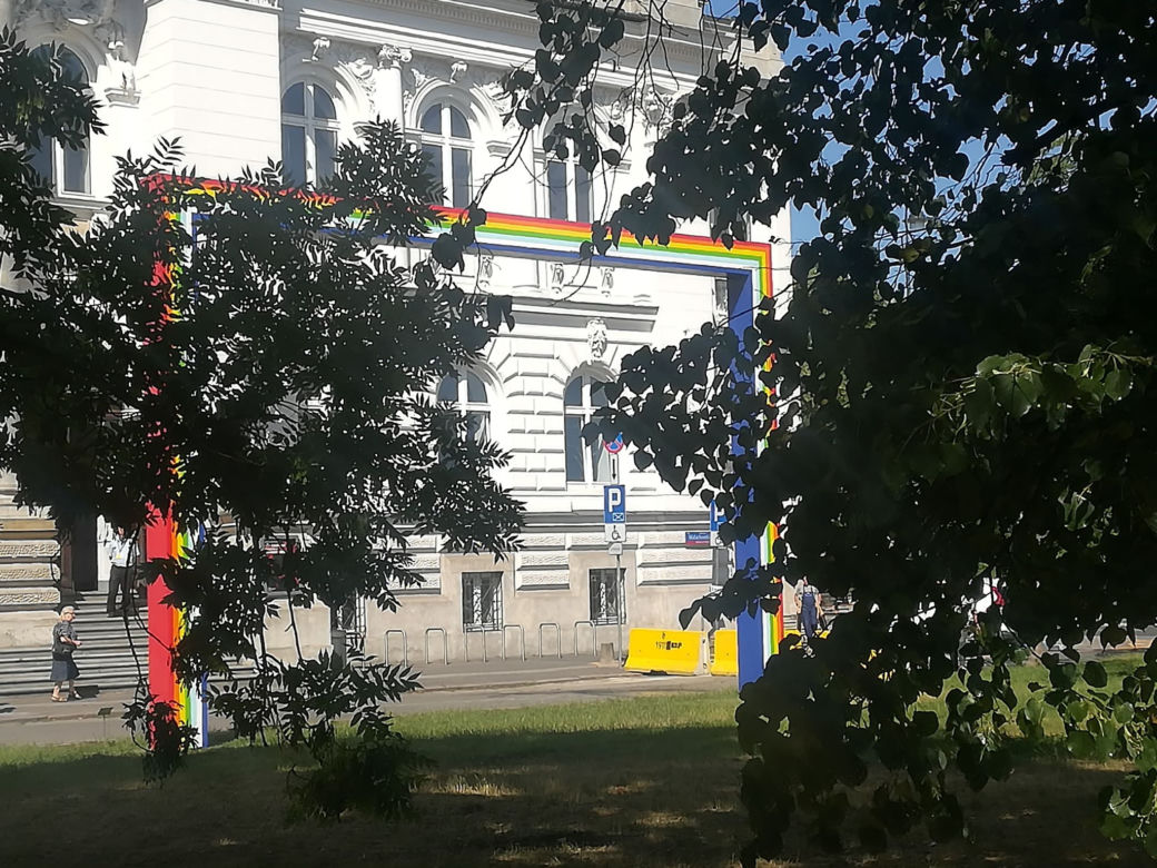 Tęcza wróciła do Warszawy