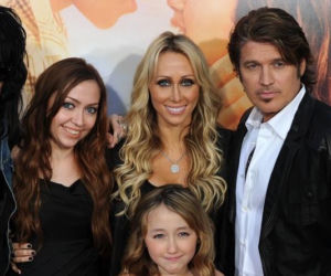 Billy Ray Cyrus, Tish Cyrus i Miley Cyrus