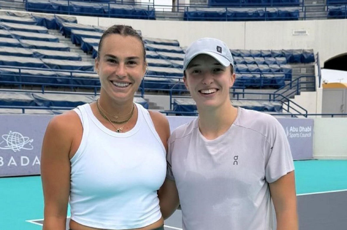 Iga Świątek i Aryna Sabalenka
