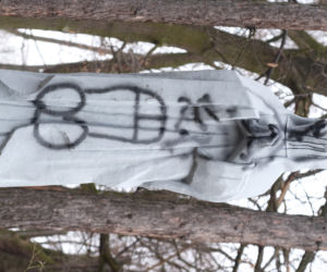 Kalwaria Panewnicka zniszczona przez wandali