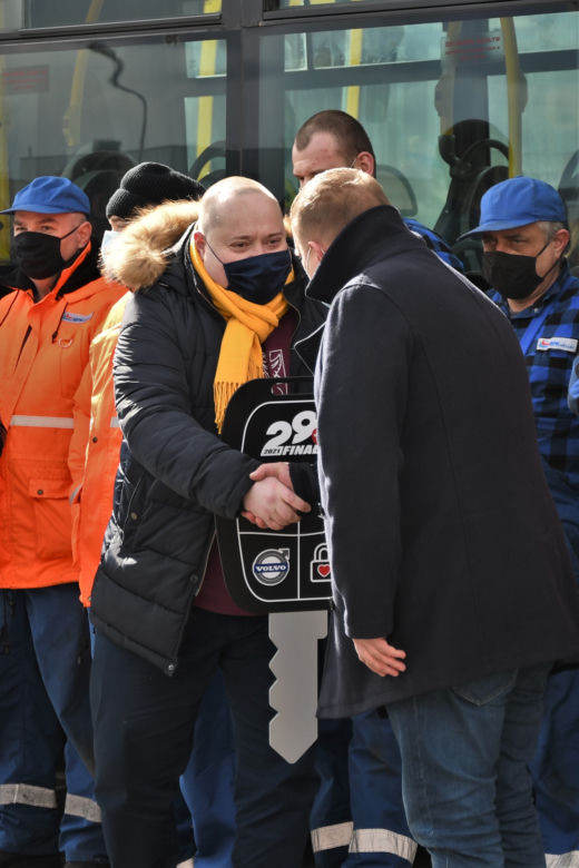 MPK Wrocław sprzedało na licytacji WOŚP swój autobus