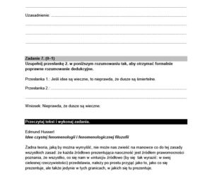 Matura 2022: Filozofia 9 maja. Arkusze CKE, treść zadań. Filozofia poziom rozszerzony
