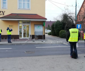 Ktoś wysadził bankomat w Krośnicach koło Milicza