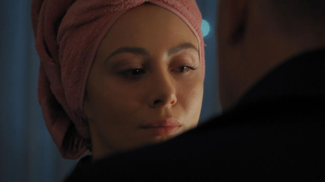 M jak miłość odc. 1921. Joanna (Dominika Sakowicz), Artur Rogowski (Robert Moskwa)