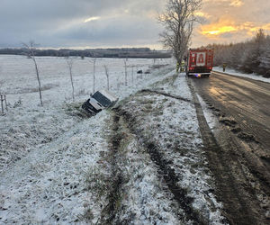 Wypadek w powiecie bartoszyckim