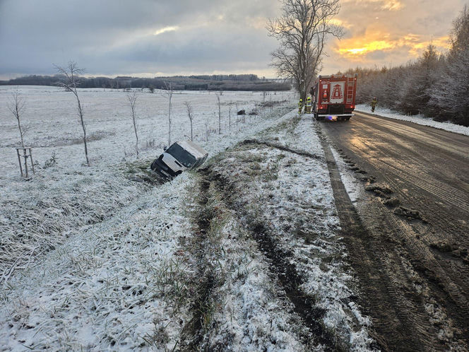 Wypadek w powiecie bartoszyckim