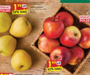 Biedronka  - MEGA promocje. Mielone za 4 zł, szynka za 1,50 zł, polskie! jabłka za 2 zł!