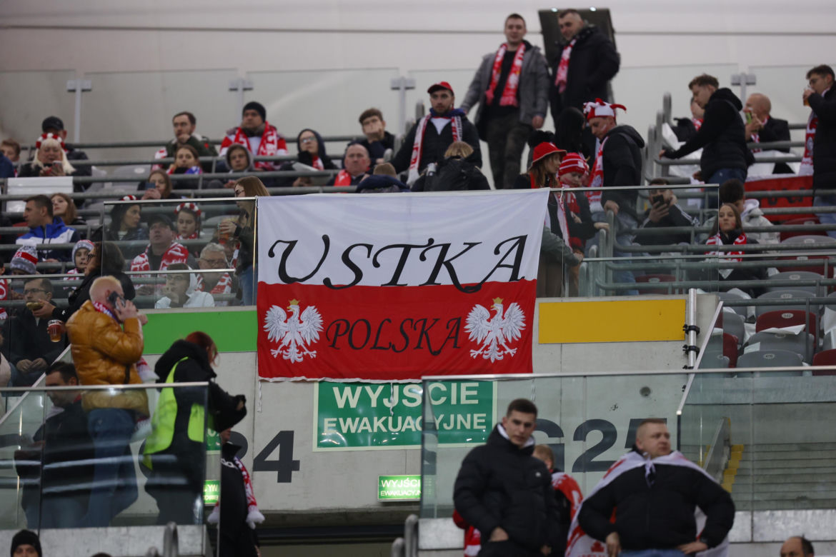 Kibice na meczu Polska - Estonia. Zdjęcia z trybun [21.03.2024]