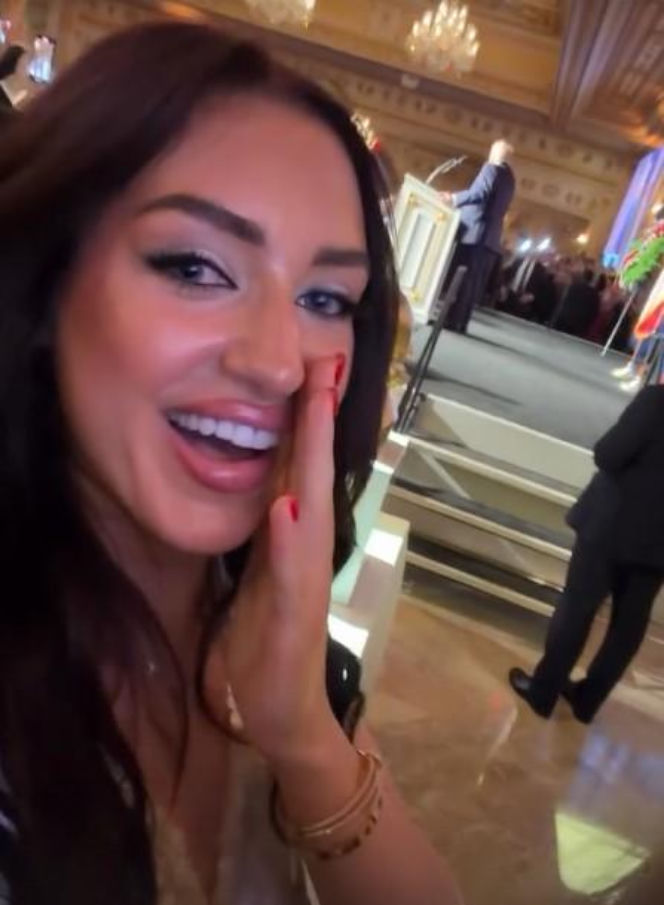 Caroline Derpieński i spotkanie z Trumpem