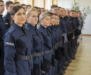Młodzi policjanci złożyli w Bydgoszczy ślubowanie 