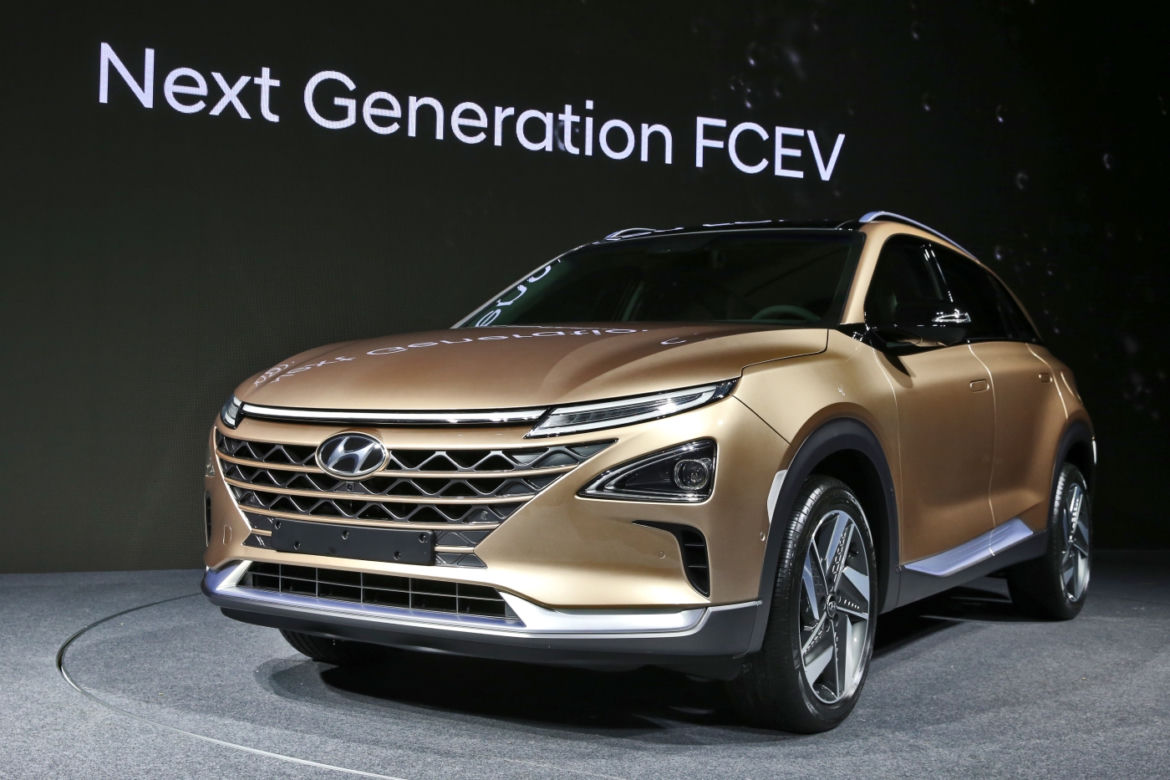 Hyundai napędzany wodorem