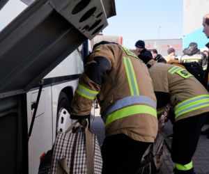 Podkarpaccy strażacy angażują się w pomoc humanitarną [GALERIA]
