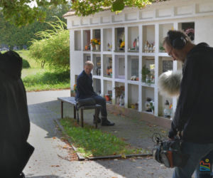 Kolejny film kręcony w Olsztynie. Za plan posłużyły kolumbaria cmentarza przy ul. Poprzecznej [ZDJĘCIA]
