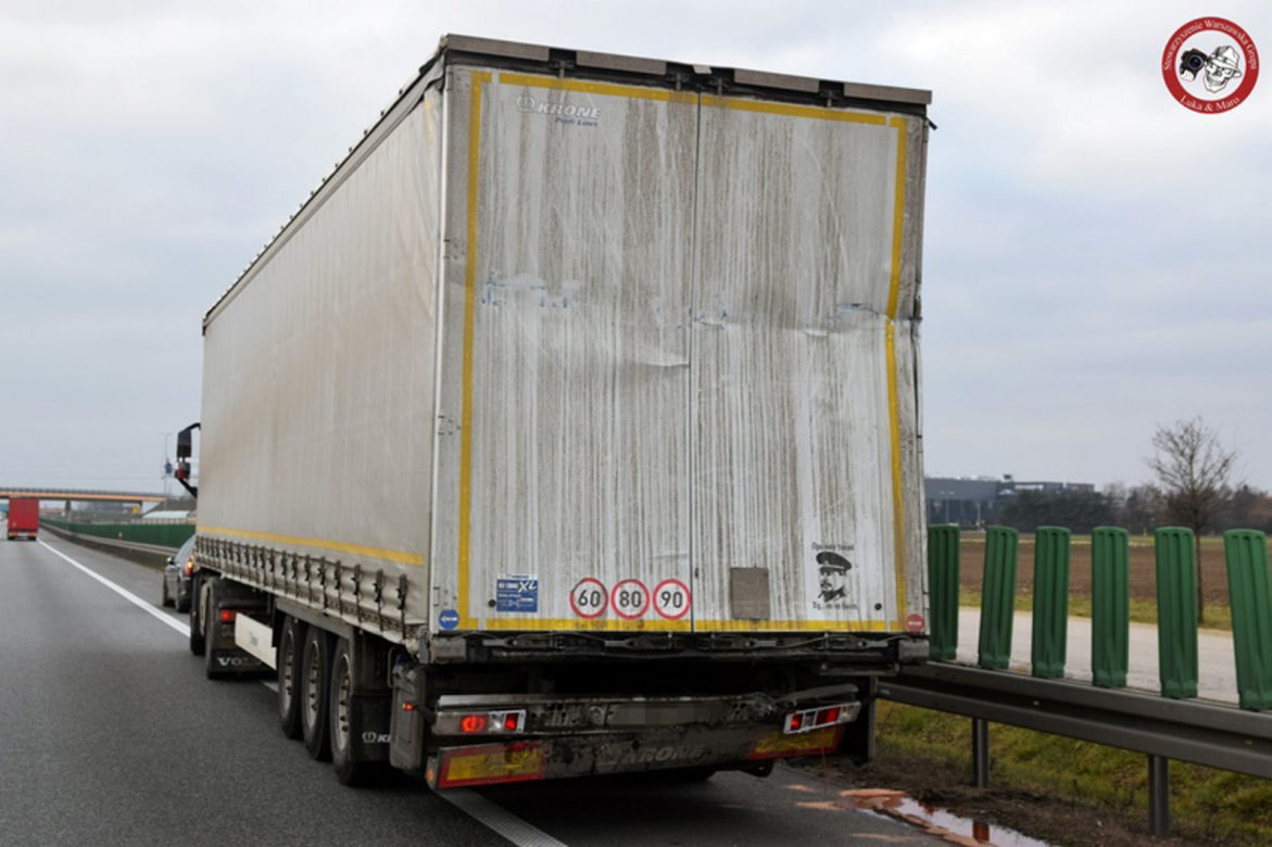 Poważny wypadek na S8 - 3 ciężarówki