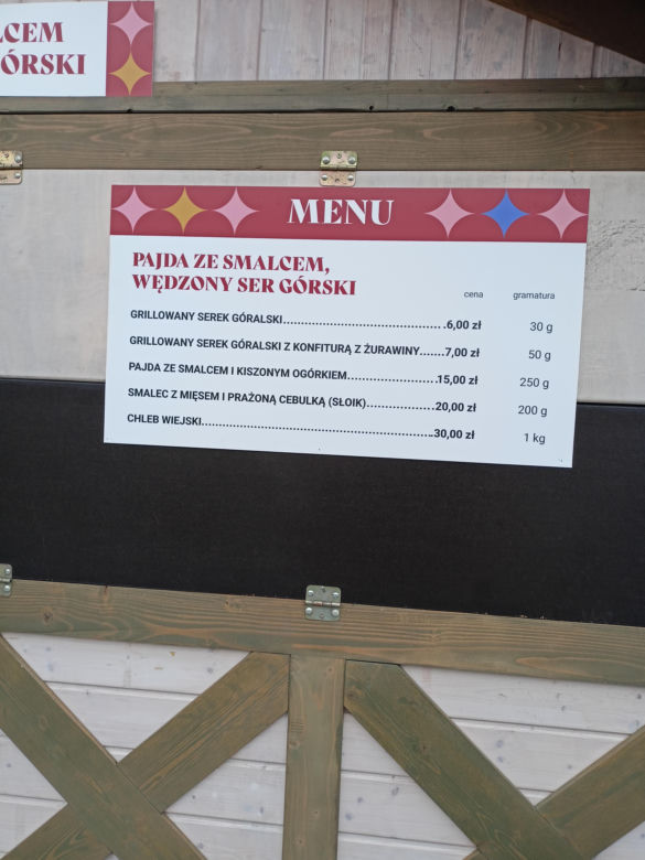 Ceny jedzenia i atrakcji na poznańskich jarmarkach