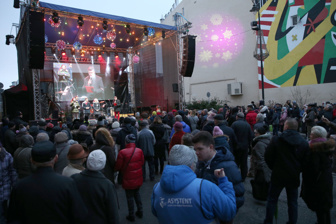 Wiceprezydent Warszawy podzielił się opłatkiem