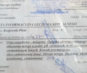 Napad na Piotra Krajewskiego 
