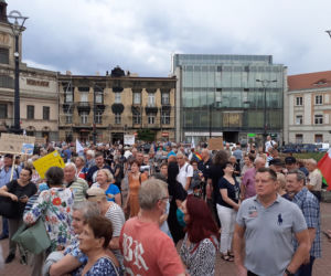 Lex TVN - Protest w Łodzi
