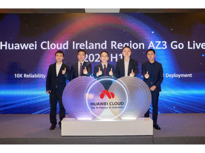 Uruchomienie regionu AZ3 Huawei Cloud w Irlandii