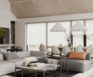 Marzyli o eleganckim domu. Zjawiskową kuchnię wyłożono kwarcytem