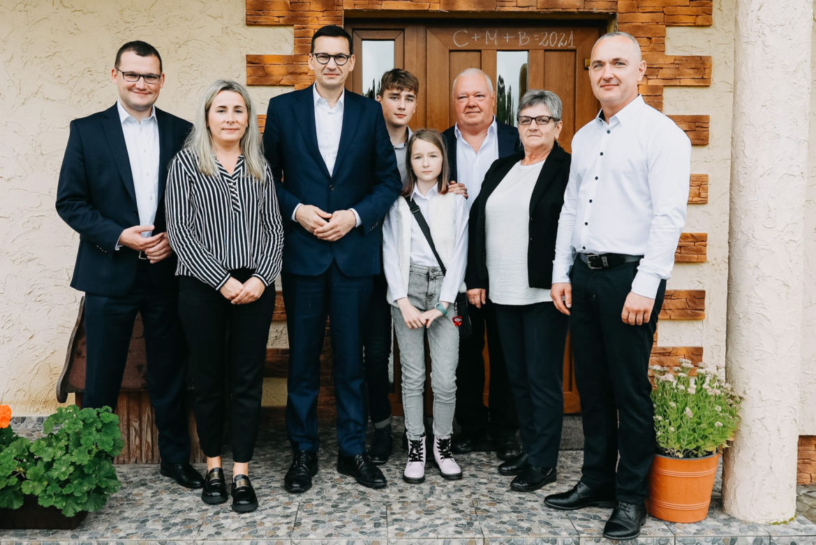 Mateusz Morawiecki na wsi