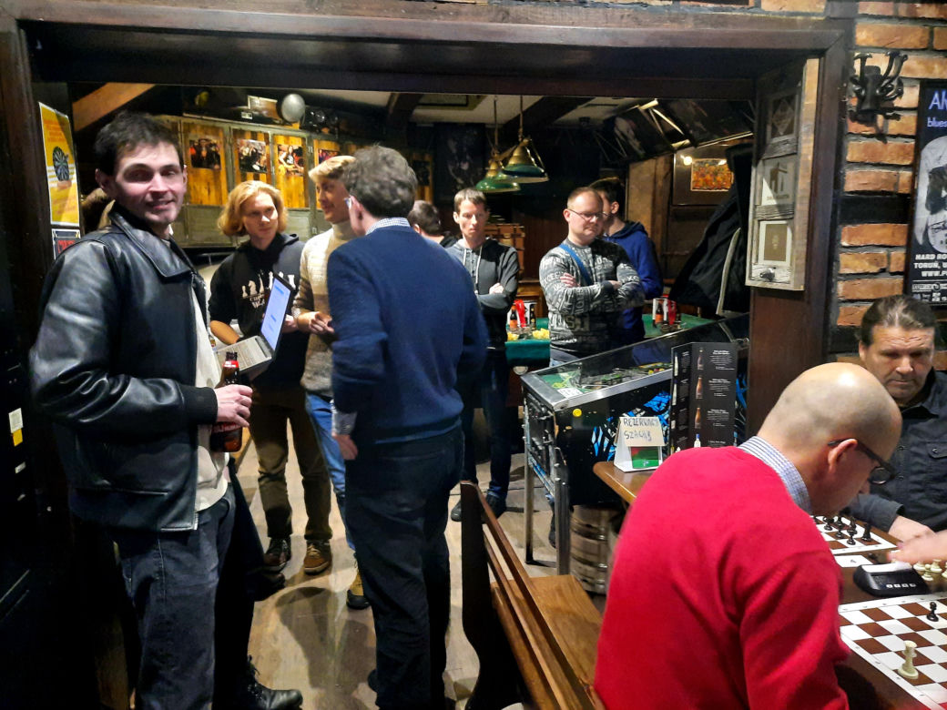 Szachiści w toruńskim Hard Rock Pubie Pamela to już tradycja