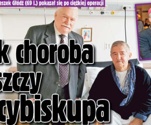 Tak choroba niszczy arcybiskupa