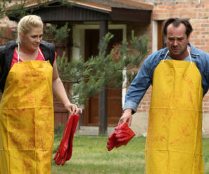 Barwy szczęścia. Borys (Jakub Wieczorek), Aldona (Elżbieta Romanowska)