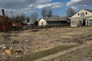 Odbudowa domu w Wyrykach Woli pod Włodawą