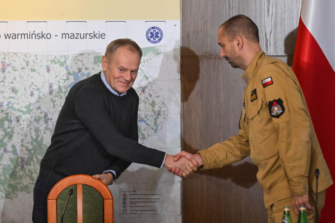 Atak zimy w Elblągu