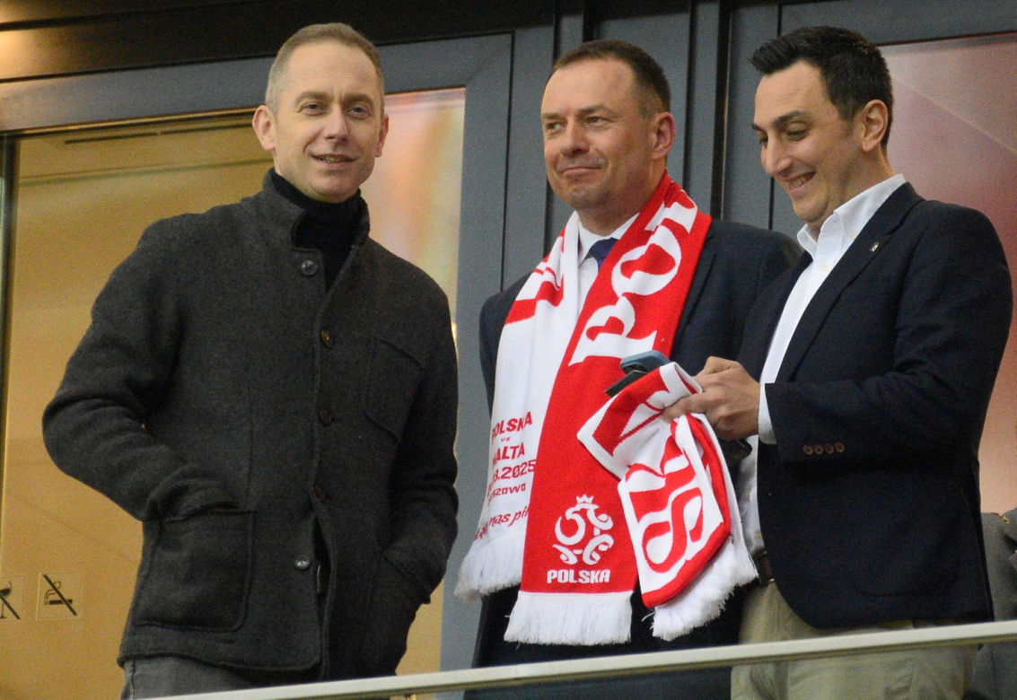 Gwiazdy na meczu Polska - Malta
