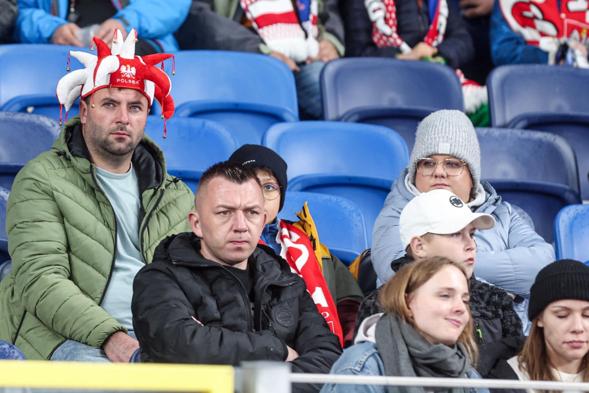 Szał na trybunach podczas meczu Polska - Nowa Zelandia